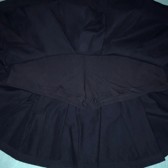 𝅺CHEROKEE uniform skort pleated adjustable waistband navy blue NWOT size 12 - Picture 3 of 8
